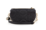 Christian Dior Blac & White The Vibe Small Two Way Hobo Handbag