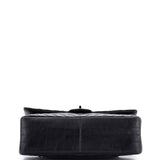 So Black Reissue 2.55 Flap Bag Chevron Aged Calfskin 226