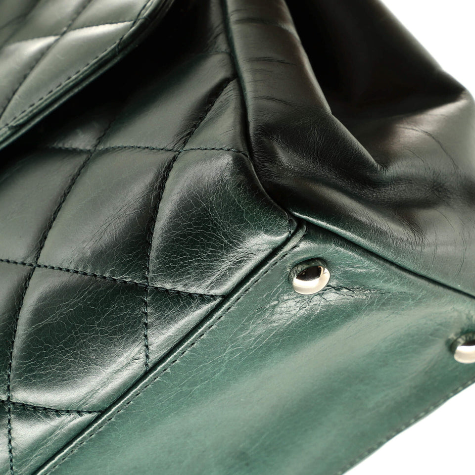 CC Delivery Tote Quilted Glazed Calfskin Small
