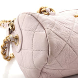 Fashion Therapy Bowling Bag Quilted Shiny Lambskin Small