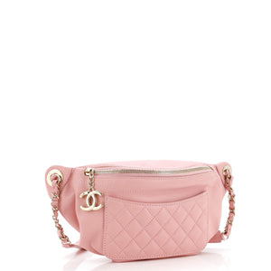 Bi Classic Waist Bag Quilted Lambskin