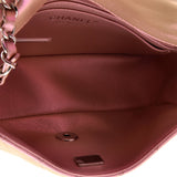 Classic Single Flap Bag Quilted Iridescent Lambskin Mini