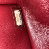 Chain Handle Boy Flap Bag Python New Medium