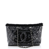 Funny Tweed Tote Quilted Vinyl Small