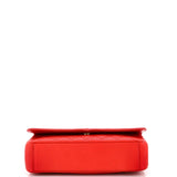 Filigree Flap Bag Quilted Caviar Medium