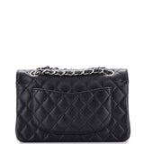 Classic Double Flap Bag Quilted Caviar Small