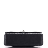 Classic Double Flap Bag Quilted Caviar Small