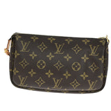 Louis Vuitton Pochette Accessoires  Canvas Clutch Bag