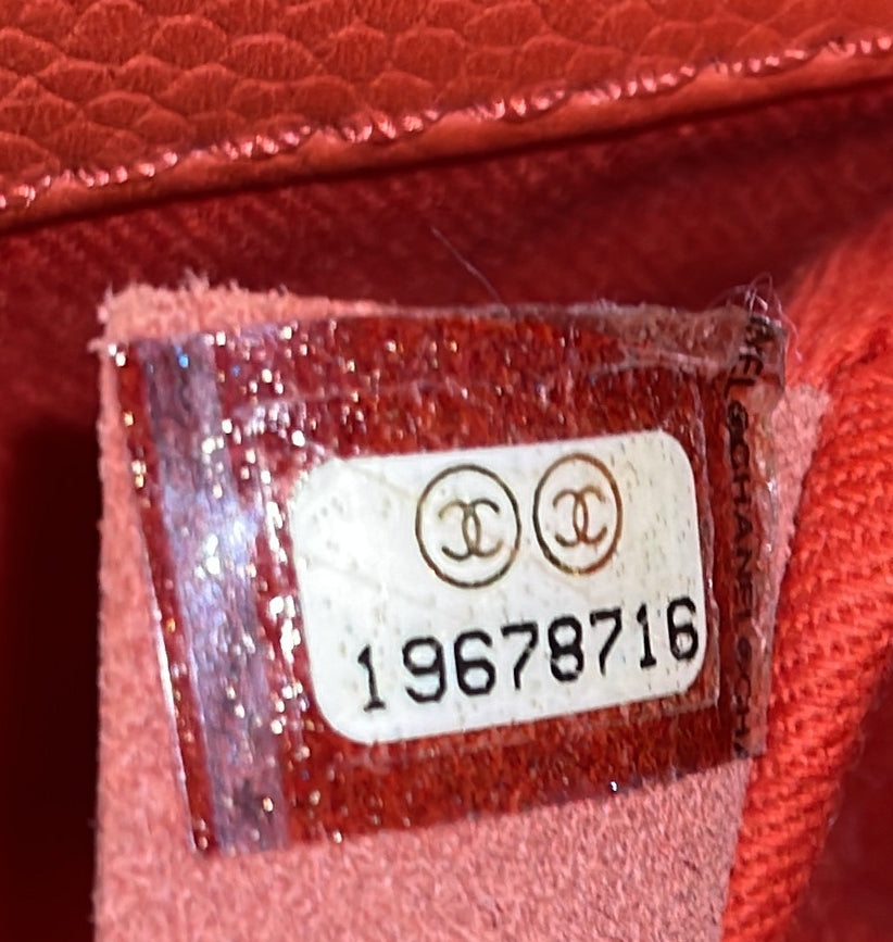 Paris-Dallas Boy Flap Bag Whipstitch Caviar Old Medium