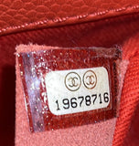 Paris-Dallas Boy Flap Bag Whipstitch Caviar Old Medium