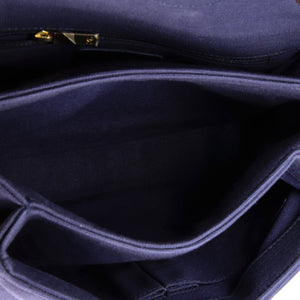 Trendy CC Top Handle Bag Chevron Jersey Small