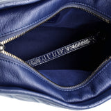 Gabrielle Hobo Quilted Goatskin and Patent Small