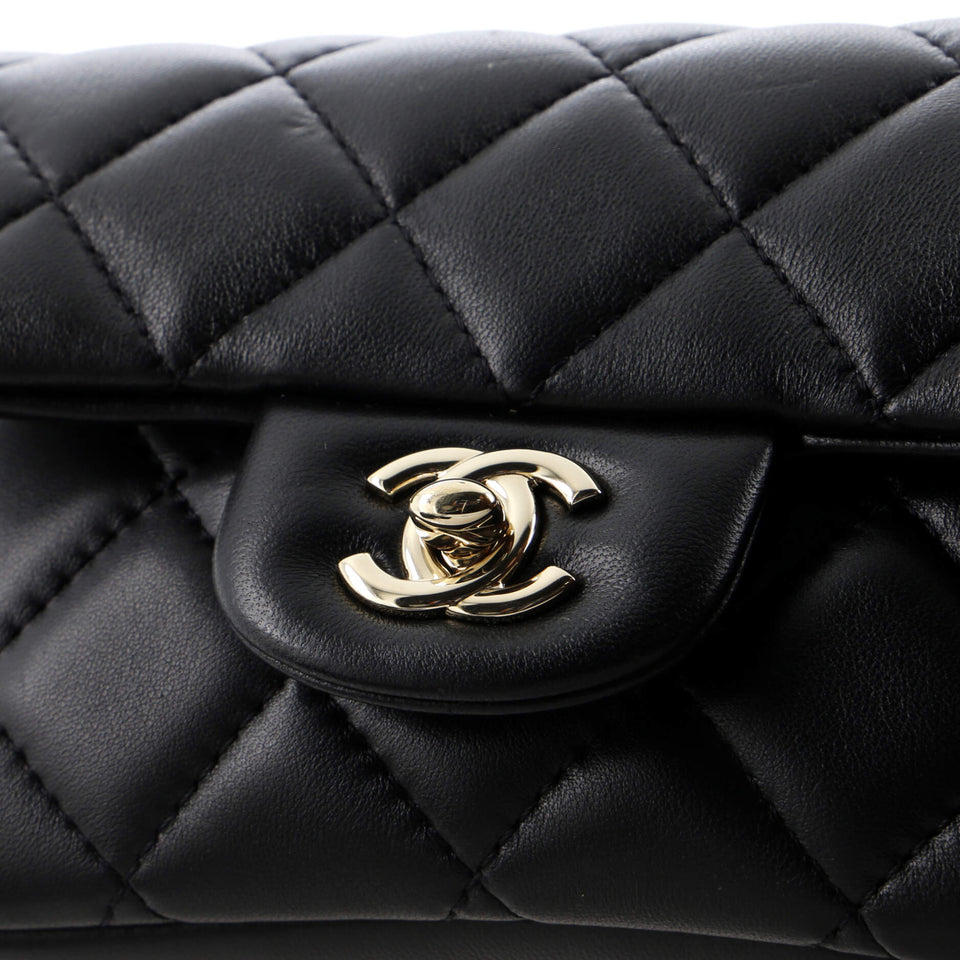 My Precious Pearls Waist Bag Quilted Lambskin Mini