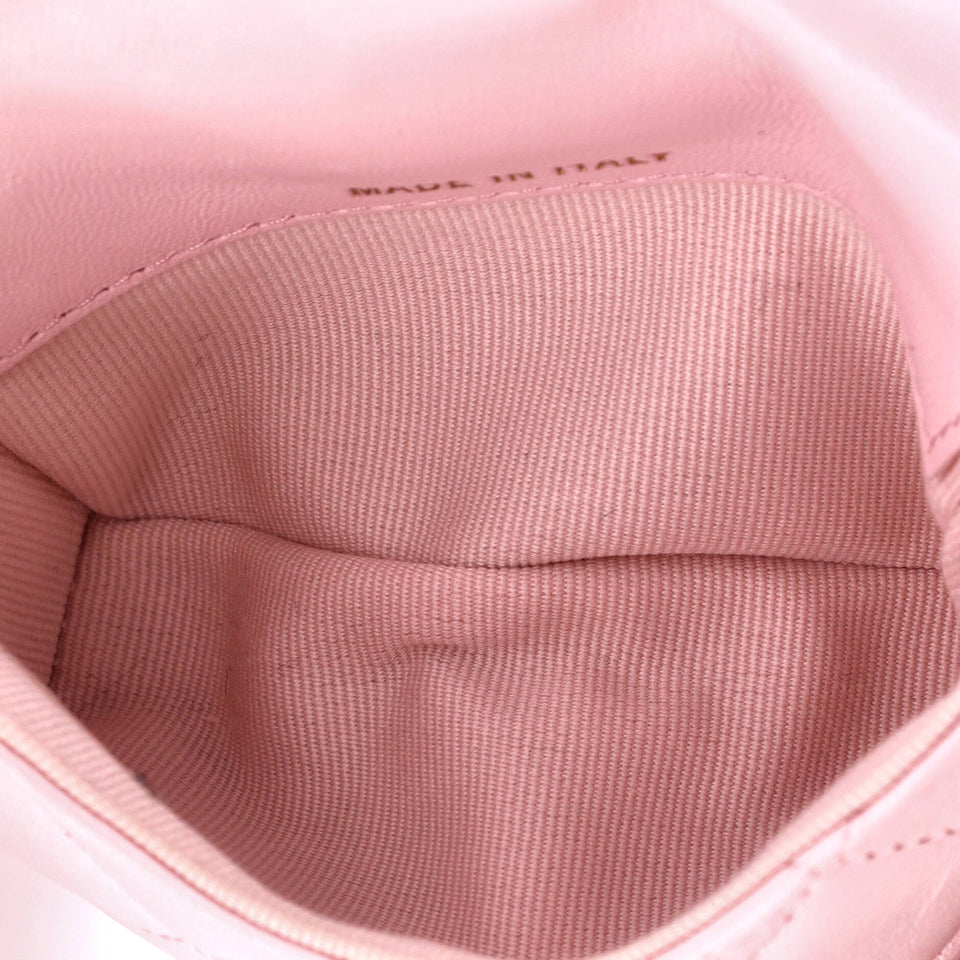 Pearl Strap CC Chain Belt Bag Quilted Lambskin Mini
