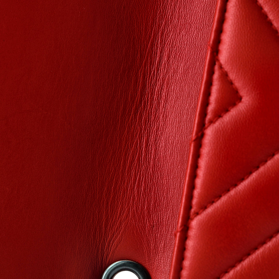 Pyramid CC Flap Bag Chevron Lambskin Mini