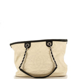 CC Daily Shopping Tote Quilted Caviar Small