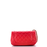Pearl Crush Flap Bag Quilted Lambskin Mini