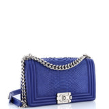 Boy Flap Bag Python Old Medium