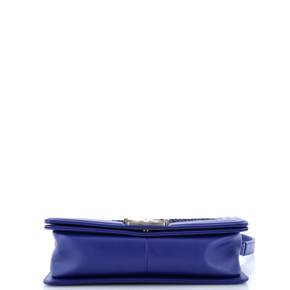 Boy Flap Bag Python Old Medium