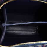 Filigree Vanity Case Quilted Tweed with Snakeskin Small