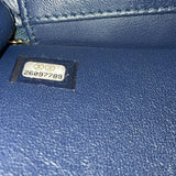 Filigree Vanity Case Quilted Tweed with Snakeskin Small