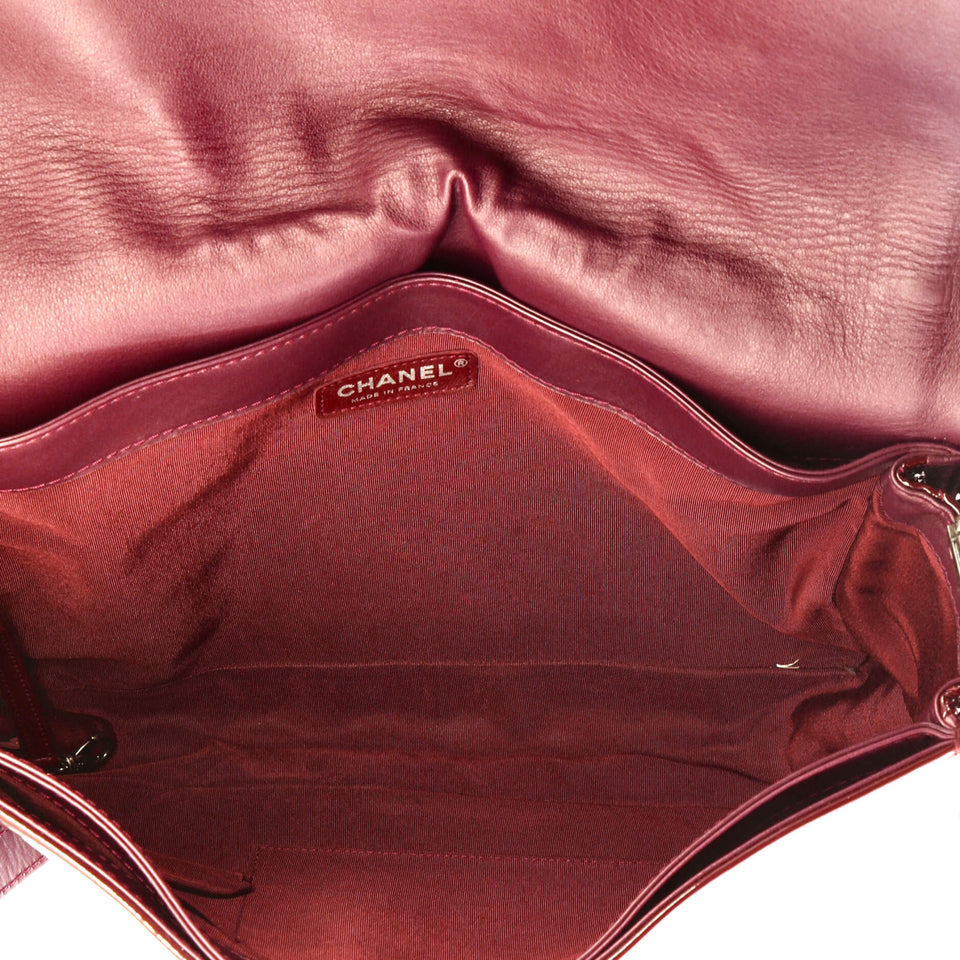 Reverso Boy Flap Bag Patent Large