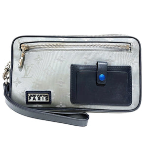 Louis Vuitton Satellite  Canvas Clutch Bag