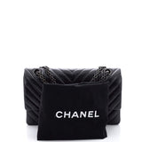 So Black Reissue 2.55 Flap Bag Chevron Aged Calfskin 225