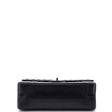 So Black Reissue 2.55 Flap Bag Chevron Aged Calfskin 225
