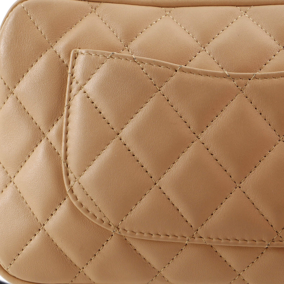 Cambon Pochette Quilted Leather
