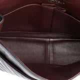 So Black Reissue 2.55 Flap Bag Chevron Aged Calfskin 226