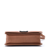 Boy Flap Bag Quilted Caviar Old Medium