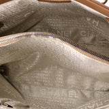 Square Stitch Tote Caviar Medium