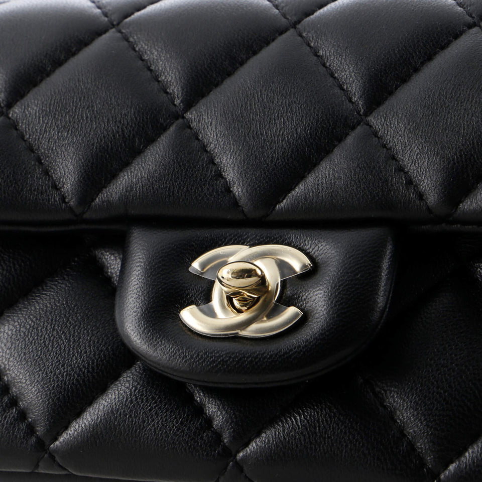 My Precious Pearls Waist Bag Quilted Lambskin Mini