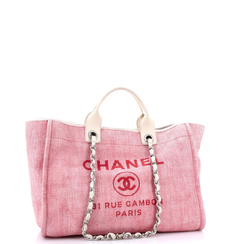 Deauville Tote Raffia Medium
