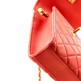 Pearl Crush Phone Holder Crossbody Bag Quilted Lambskin