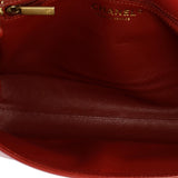 In The City Top Handle Flap Bag Mixed Quilt Calfskin Medium