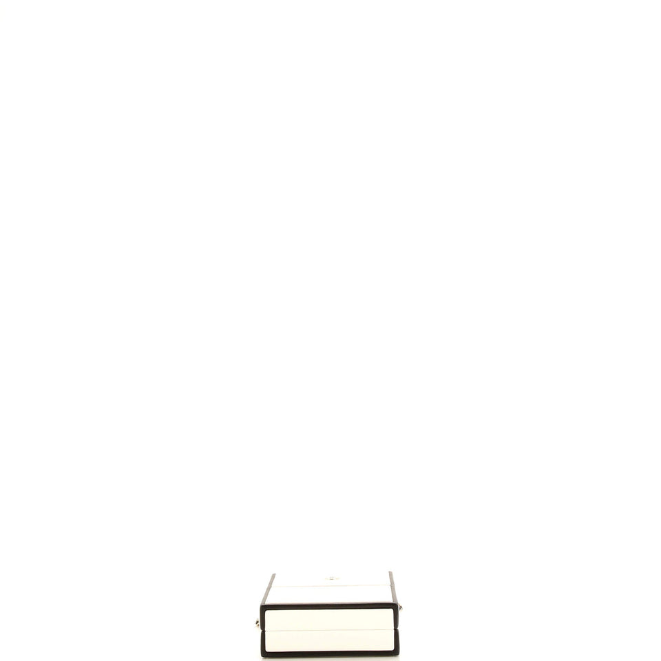 No.5 Perfume Box Evening Clutch Leather