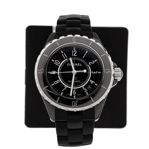 J12 Automatic Watch Ceramic and Stainless Steel 38