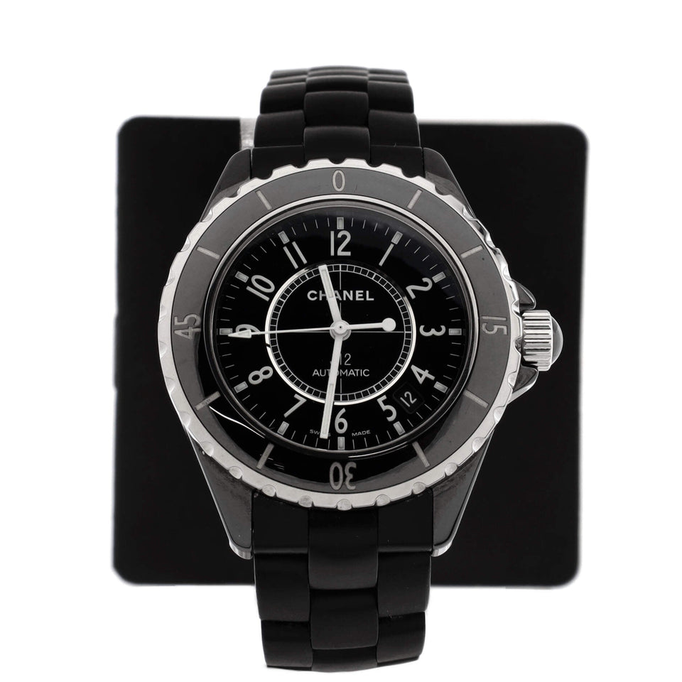 J12 Automatic Watch Ceramic and Stainless Steel 38
