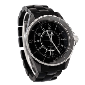 J12 Automatic Watch Ceramic and Stainless Steel 38