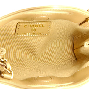 31 Shopping Bag Clutch with Chain Quilted Calfskin Nano