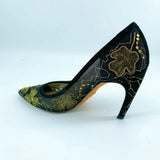 Christian Dior embroidered high heels