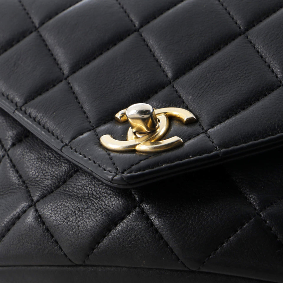 Carry With Chic Chain Flap Waist Bag Quilted Calfskin