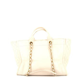 Deauville Tote Embellished Shiny Calfskin Medium