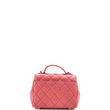 Business Affinity Flap Bag Quilted Caviar Small