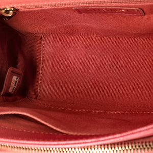Business Affinity Flap Bag Quilted Caviar Small