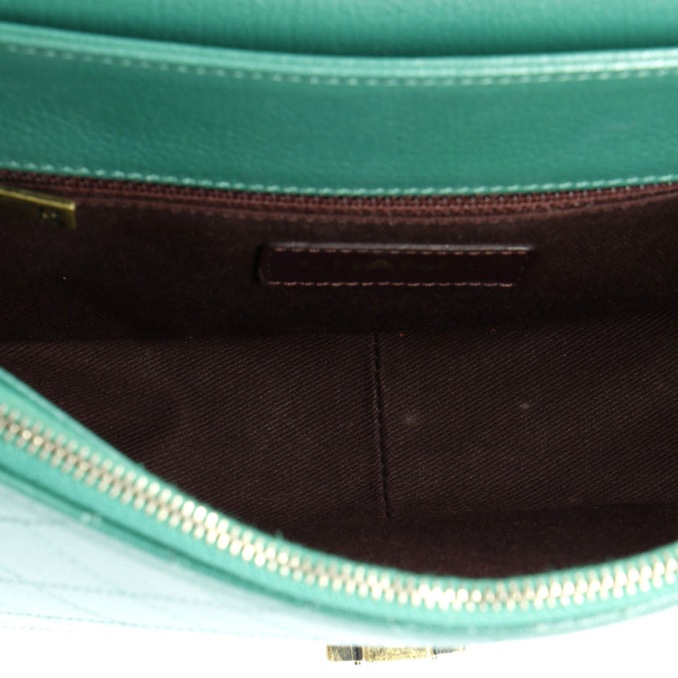 Coco Curve Flap Messenger Calfskin and Quilted Goatskin Medium