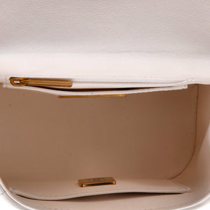 CC Top Handle Flap Vanity Case Quilted Lambskin Small