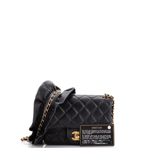 Romance Square Flap Bag Quilted Lambskin Mini